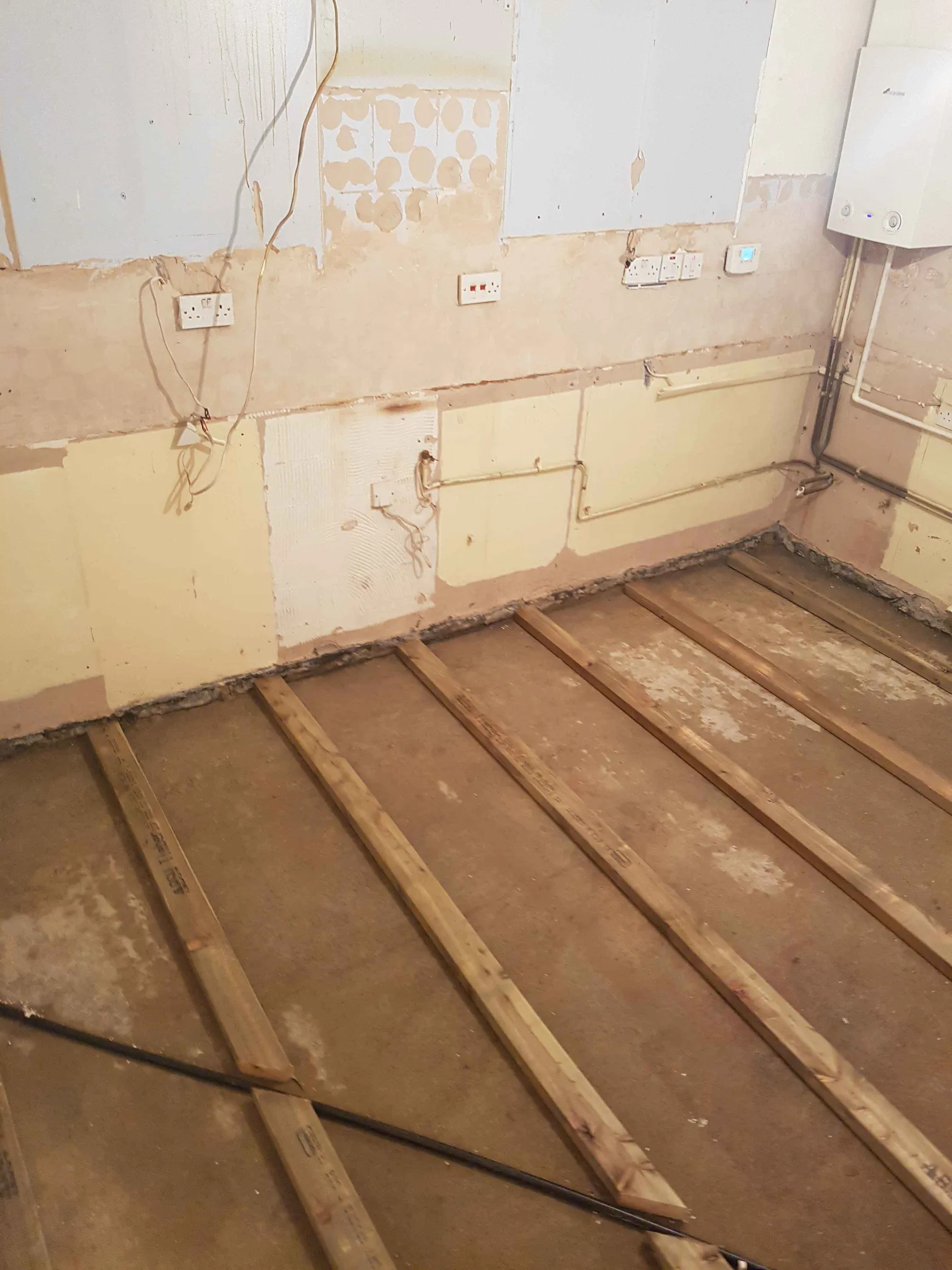 Kitchen Stage 2 Before A